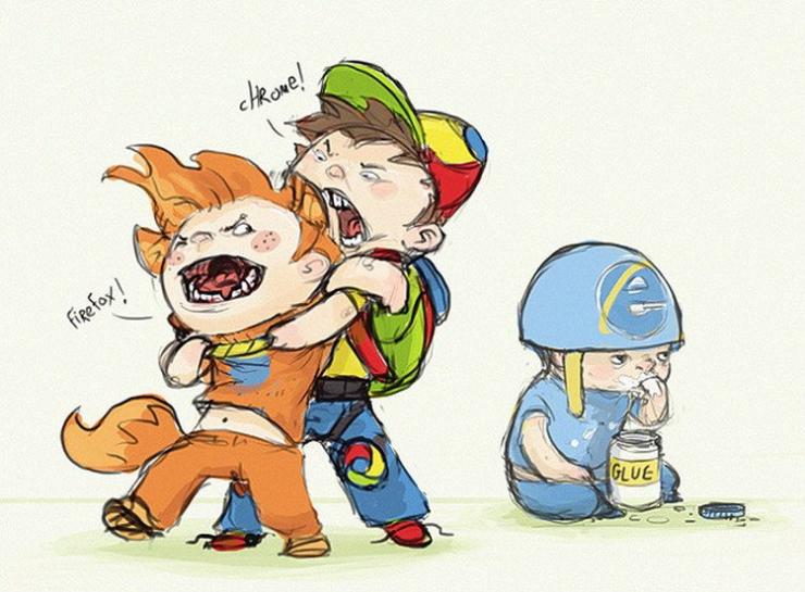 Firefox vs. Chrome vs. Internet Explorer